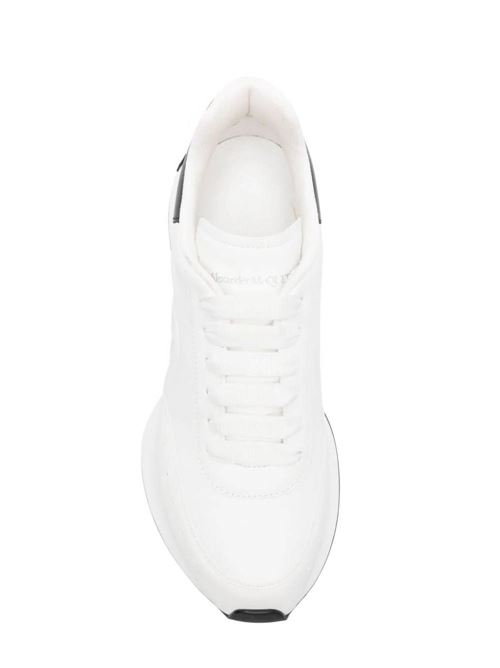 Sprint Runner leather sneakers for men. Alexander McQueen | 777417WIDN59061